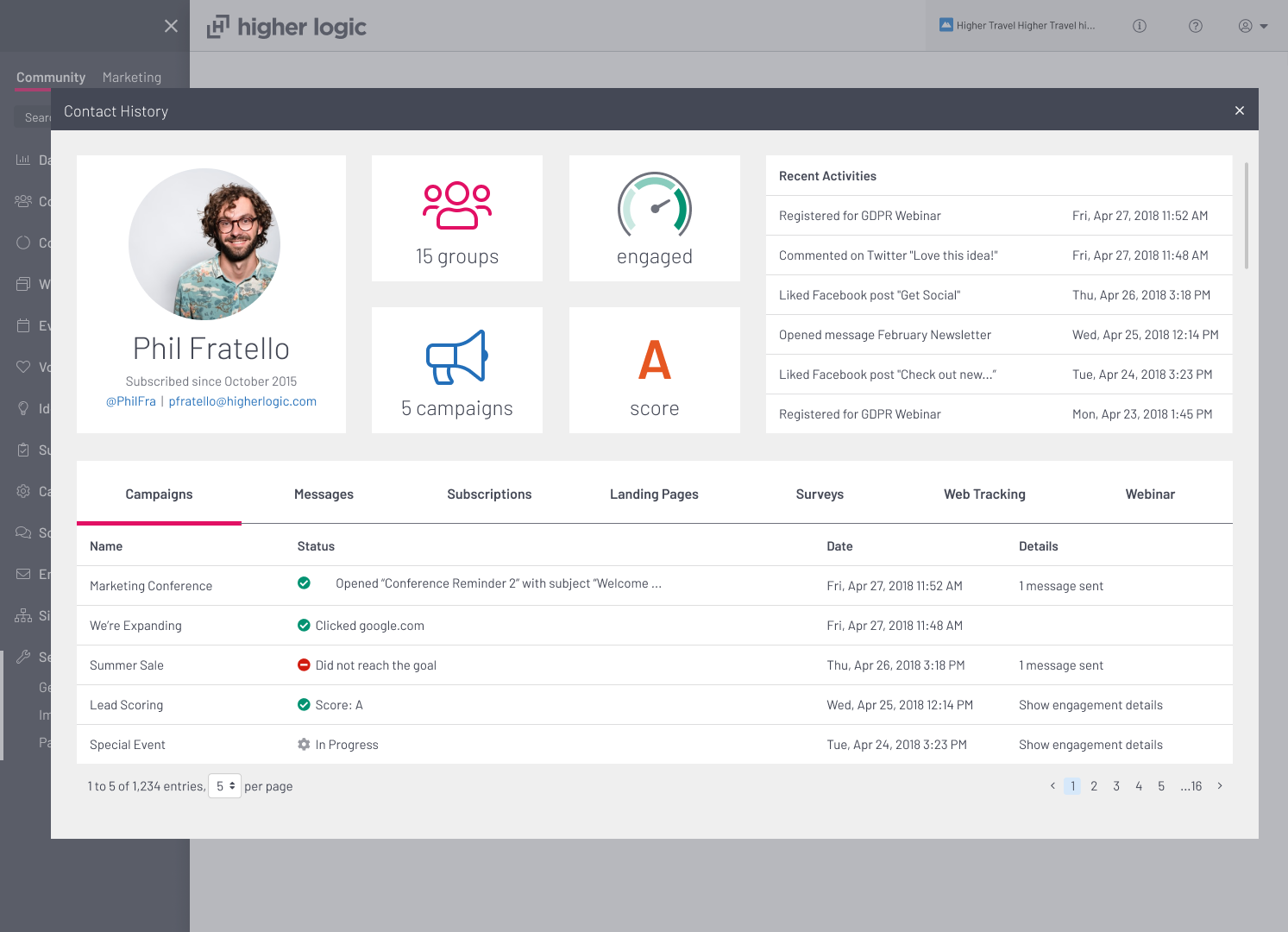 User Tracking